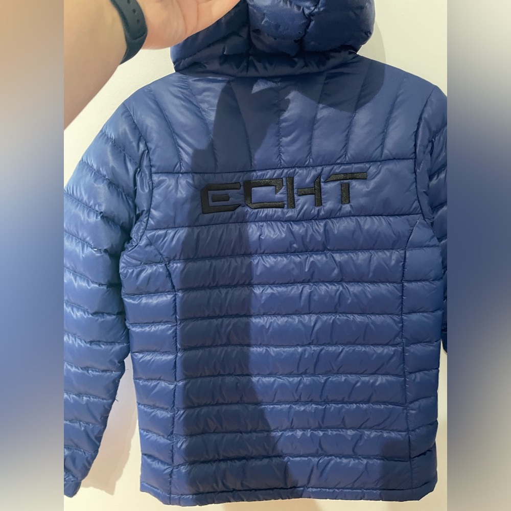 ECHT Blue Puffer Jacket - Picture 6 of 7
